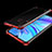 Silikon Schutzhülle Ultra Dünn Tasche Durchsichtig Transparent H01 für Huawei P30 Lite New Edition Rot