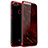 Silikon Schutzhülle Ultra Dünn Tasche Durchsichtig Transparent H01 für Huawei Y7 (2018) Rot