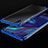 Silikon Schutzhülle Ultra Dünn Tasche Durchsichtig Transparent H01 für Huawei Y7 (2019) Blau