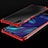 Silikon Schutzhülle Ultra Dünn Tasche Durchsichtig Transparent H01 für Huawei Y7 Prime (2019) Rot