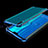 Silikon Schutzhülle Ultra Dünn Tasche Durchsichtig Transparent H01 für Huawei Y9 (2019) Blau