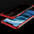 Silikon Schutzhülle Ultra Dünn Tasche Durchsichtig Transparent H01 für Nokia X5 Rot