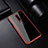 Silikon Schutzhülle Ultra Dünn Tasche Durchsichtig Transparent H01 für OnePlus 7 Pro Rot