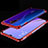 Silikon Schutzhülle Ultra Dünn Tasche Durchsichtig Transparent H01 für Oppo A11X Rot