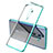 Silikon Schutzhülle Ultra Dünn Tasche Durchsichtig Transparent H01 für Oppo Reno2 Grün