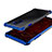 Silikon Schutzhülle Ultra Dünn Tasche Durchsichtig Transparent H01 für Samsung Galaxy A6 Plus (2018) Blau