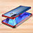 Silikon Schutzhülle Ultra Dünn Tasche Durchsichtig Transparent H01 für Samsung Galaxy A8s SM-G8870 Rot