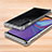 Silikon Schutzhülle Ultra Dünn Tasche Durchsichtig Transparent H01 für Samsung Galaxy A9s Silber