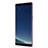 Silikon Schutzhülle Ultra Dünn Tasche Durchsichtig Transparent H01 für Samsung Galaxy Note 8 Rosa