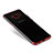 Silikon Schutzhülle Ultra Dünn Tasche Durchsichtig Transparent H01 für Samsung Galaxy S8 Rot
