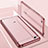 Silikon Schutzhülle Ultra Dünn Tasche Durchsichtig Transparent H01 für Xiaomi Mi 5S Rosegold