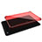 Silikon Schutzhülle Ultra Dünn Tasche Durchsichtig Transparent H01 für Xiaomi Mi Pad 4 Rot