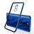 Silikon Schutzhülle Ultra Dünn Tasche Durchsichtig Transparent H01 für Xiaomi Redmi 8 Blau