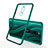 Silikon Schutzhülle Ultra Dünn Tasche Durchsichtig Transparent H01 für Xiaomi Redmi 8 Grün