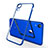Silikon Schutzhülle Ultra Dünn Tasche Durchsichtig Transparent H02 für Apple iPhone XR Blau