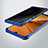 Silikon Schutzhülle Ultra Dünn Tasche Durchsichtig Transparent H02 für Huawei Enjoy Max Blau