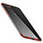 Silikon Schutzhülle Ultra Dünn Tasche Durchsichtig Transparent H02 für Huawei Honor View 10 Rot