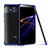 Silikon Schutzhülle Ultra Dünn Tasche Durchsichtig Transparent H02 für Huawei Mate 10 Blau