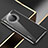 Silikon Schutzhülle Ultra Dünn Tasche Durchsichtig Transparent H02 für Huawei Mate 30E Pro 5G Schwarz