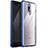 Silikon Schutzhülle Ultra Dünn Tasche Durchsichtig Transparent H02 für Huawei Mate 9 Pro Blau