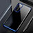 Silikon Schutzhülle Ultra Dünn Tasche Durchsichtig Transparent H02 für Huawei P40 Pro Blau
