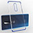 Silikon Schutzhülle Ultra Dünn Tasche Durchsichtig Transparent H02 für OnePlus 7 Pro Blau