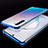 Silikon Schutzhülle Ultra Dünn Tasche Durchsichtig Transparent H02 für Samsung Galaxy Note 10 5G Blau