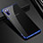 Silikon Schutzhülle Ultra Dünn Tasche Durchsichtig Transparent H02 für Samsung Galaxy Note 10 Plus 5G Blau