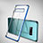 Silikon Schutzhülle Ultra Dünn Tasche Durchsichtig Transparent H02 für Samsung Galaxy S10 Blau