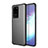 Silikon Schutzhülle Ultra Dünn Tasche Durchsichtig Transparent H02 für Samsung Galaxy S20 Ultra 5G Schwarz