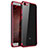 Silikon Schutzhülle Ultra Dünn Tasche Durchsichtig Transparent H02 für Xiaomi Mi 5 Rot