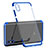 Silikon Schutzhülle Ultra Dünn Tasche Durchsichtig Transparent H02 für Xiaomi Mi 8 Screen Fingerprint Edition Blau