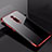 Silikon Schutzhülle Ultra Dünn Tasche Durchsichtig Transparent H02 für Xiaomi Mi 9T Pro Rot