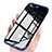Silikon Schutzhülle Ultra Dünn Tasche Durchsichtig Transparent H03 für Huawei Enjoy 7S Blau
