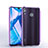 Silikon Schutzhülle Ultra Dünn Tasche Durchsichtig Transparent H03 für Huawei Enjoy Max Violett