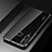 Silikon Schutzhülle Ultra Dünn Tasche Durchsichtig Transparent H03 für Huawei Honor 20 Lite Schwarz
