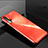 Silikon Schutzhülle Ultra Dünn Tasche Durchsichtig Transparent H03 für Huawei Nova 5 Pro Rot
