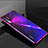 Silikon Schutzhülle Ultra Dünn Tasche Durchsichtig Transparent H03 für Huawei Nova 5 Pro Violett