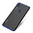 Silikon Schutzhülle Ultra Dünn Tasche Durchsichtig Transparent H03 für Huawei P20 Lite Blau