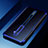 Silikon Schutzhülle Ultra Dünn Tasche Durchsichtig Transparent H03 für Oppo Reno2 Blau