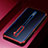 Silikon Schutzhülle Ultra Dünn Tasche Durchsichtig Transparent H03 für Oppo Reno2 Rot