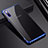 Silikon Schutzhülle Ultra Dünn Tasche Durchsichtig Transparent H03 für Samsung Galaxy Note 10 5G Blau