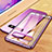 Silikon Schutzhülle Ultra Dünn Tasche Durchsichtig Transparent H03 für Samsung Galaxy S10 Plus Violett