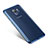 Silikon Schutzhülle Ultra Dünn Tasche Durchsichtig Transparent H03 für Samsung Galaxy S9 Blau Petit