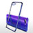 Silikon Schutzhülle Ultra Dünn Tasche Durchsichtig Transparent H04 für Huawei Honor 10 Blau