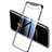 Silikon Schutzhülle Ultra Dünn Tasche Durchsichtig Transparent H04 für Oppo Find X Schwarz