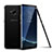 Silikon Schutzhülle Ultra Dünn Tasche Durchsichtig Transparent H04 für Samsung Galaxy S8 Schwarz