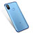 Silikon Schutzhülle Ultra Dünn Tasche Durchsichtig Transparent H04 für Xiaomi Mi 6X Blau