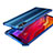 Silikon Schutzhülle Ultra Dünn Tasche Durchsichtig Transparent H04 für Xiaomi Mi 8 Blau