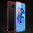 Silikon Schutzhülle Ultra Dünn Tasche Durchsichtig Transparent H06 für Huawei Nova 5i Pro Rot